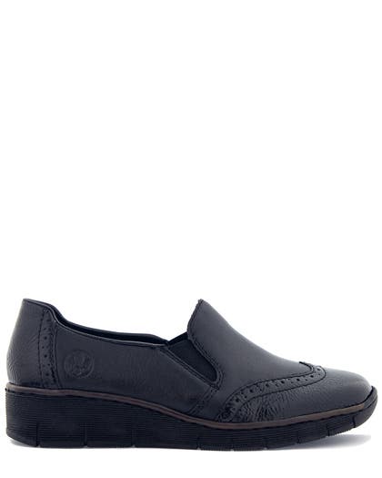 Rieker Svart Lågsko