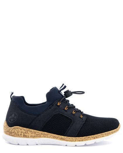 Rieker Mörkblå Promenadsko