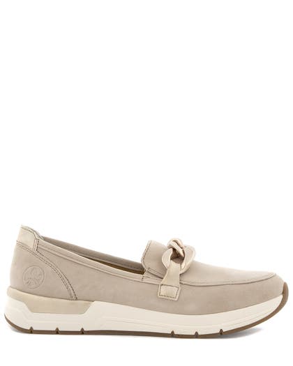 Rieker Beige Loafers
